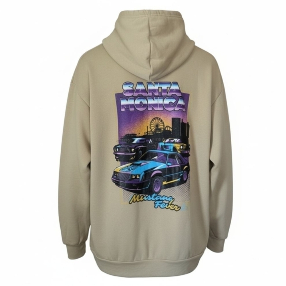 Ford Santa Monica Graphic Tan Hoodie